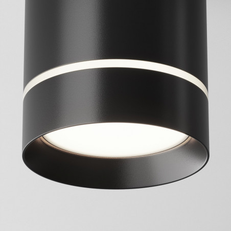 Lampa natynkowa spot Orlo LED 4000K 8cm czarna Maytoni