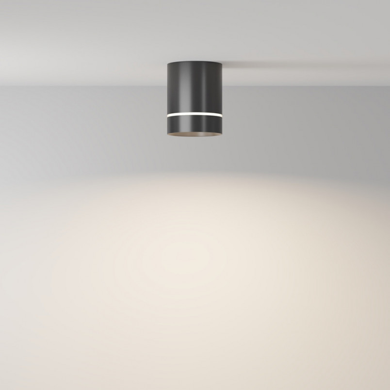 Lampa natynkowa spot Orlo LED 4000K 8cm czarna Maytoni