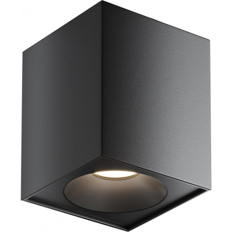 Lampa spot do łazienki Zoom GU10 9x9cm czarna Maytoni