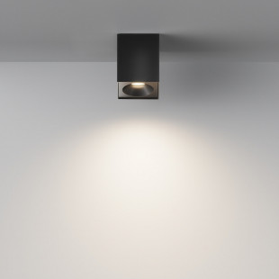 Lampa spot do łazienki Zoom GU10 9x9cm czarna Maytoni