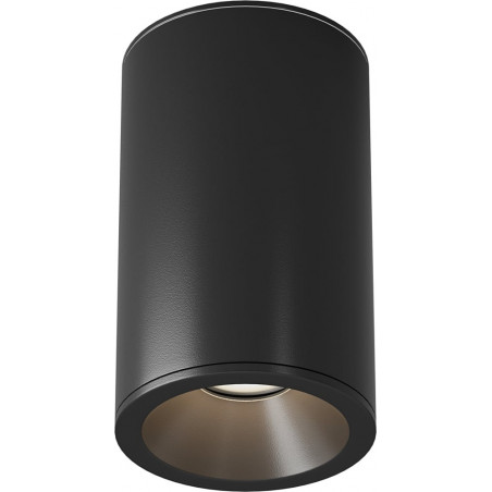 Lampa spot tuba łazienkowa Zoom GU10 6,5cm H10,5 czarna Maytoni