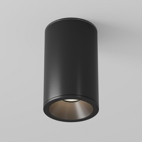 Lampa spot tuba łazienkowa Zoom GU10 6,5cm H10,5 czarna Maytoni