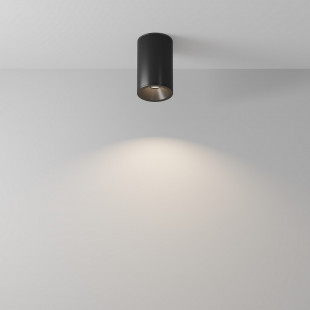 Lampa spot tuba łazienkowa Zoom GU10 6,5cm H10,5 czarna Maytoni