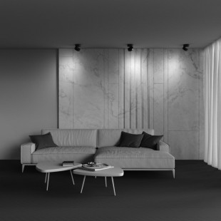 Reflektor kierunkowy Onda LED 4000K 12cm czarny Maytoni