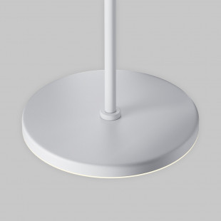 Lampa wisząca z płaskim kloszem Plato LED 3000K 18,5cm biała Maytoni