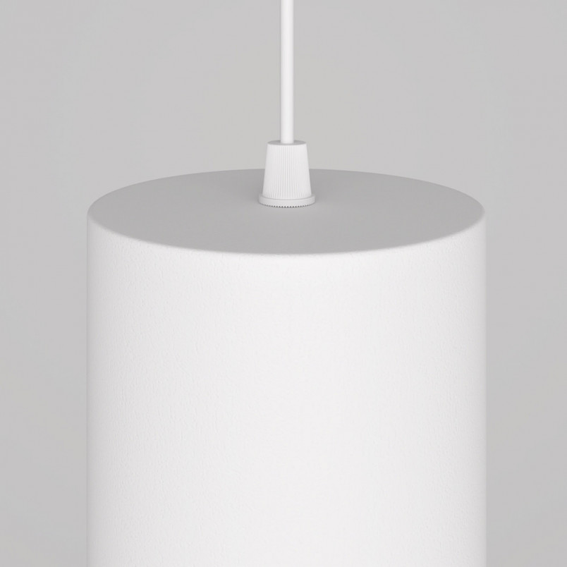 Lampa wisząca tuba Orlo LED 4000K 8cm biała Maytoni