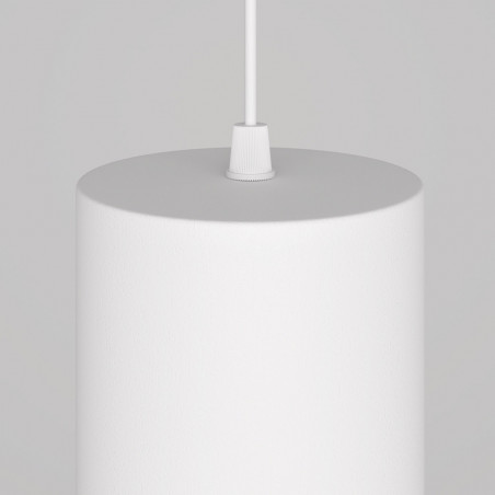 Lampa wisząca tuba Orlo LED 4000K 8cm biała Maytoni