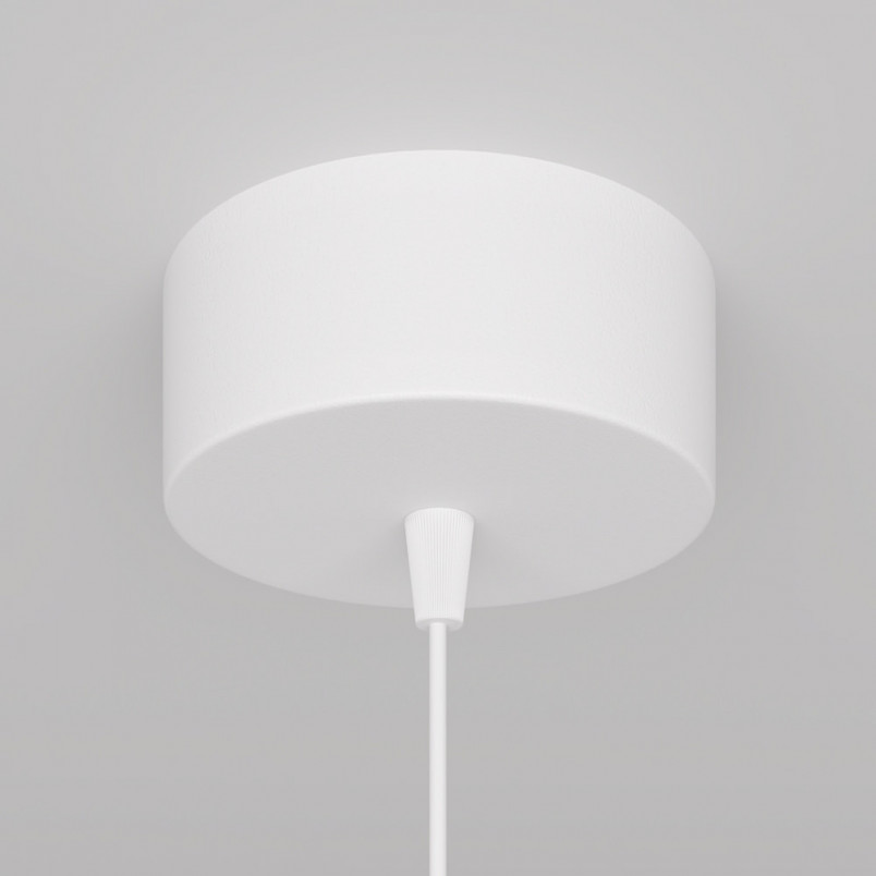 Lampa wisząca tuba Orlo LED 4000K 8cm biała Maytoni