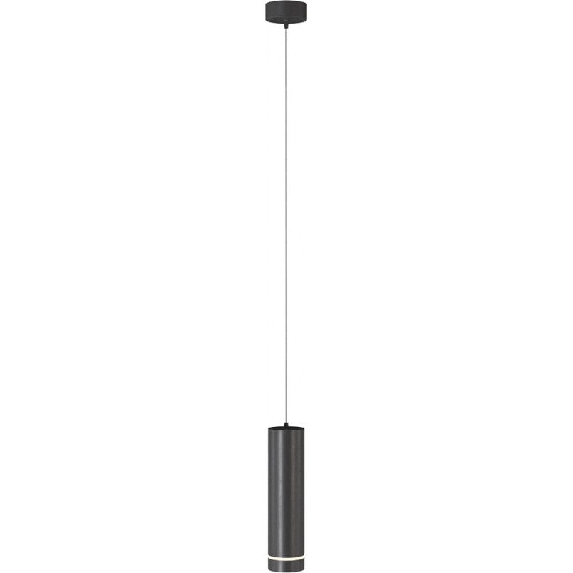 Lampa wisząca tuba Orlo LED 4000K 8cm czarna Maytoni