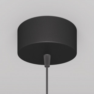 Lampa wisząca tuba Orlo LED 4000K 8cm czarna Maytoni