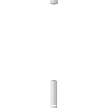 Lampa wisząca tuba Orlo LED 3000K 8cm biała Maytoni