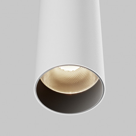 Lampa wisząca tuba Focus LED 4000K 5,2cm H30 biała Maytoni