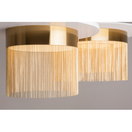 Plafon dekoracyjny glamour Imaginary LED 55cm złoty Maytoni