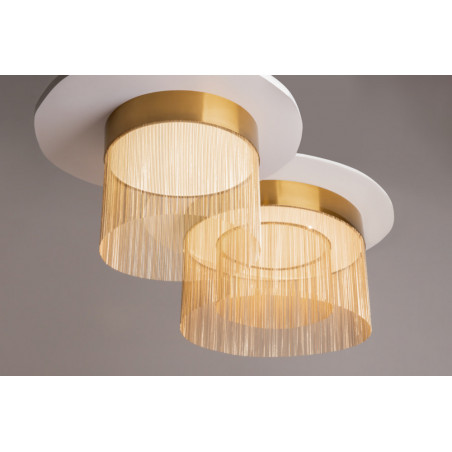 Plafon dekoracyjny glamour Imaginary LED 55cm złoty Maytoni