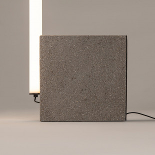 Lampa podłogowa na betonowej podstawie Solid LED 3000K 128,2cm Maytoni