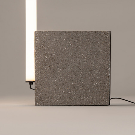 Lampa podłogowa na betonowej podstawie Solid LED 3000K 128,2cm Maytoni