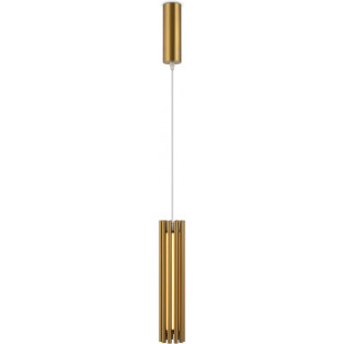 Lampa wisząca modern Sonata LED 8cm mosiężna Maytoni
