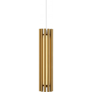 Lampa wisząca modern Sonata LED 8cm mosiężna Maytoni