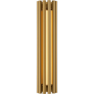 Kinkiet pionowy modern Sonata LED 36cm mosiężny Maytoni