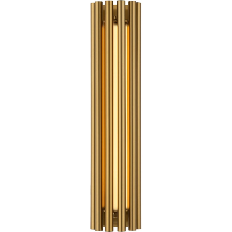 Kinkiet pionowy modern Sonata LED 36cm mosiężny Maytoni