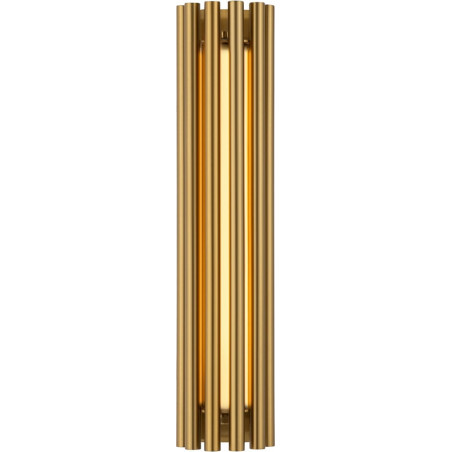 Kinkiet pionowy modern Sonata LED 36cm mosiężny Maytoni