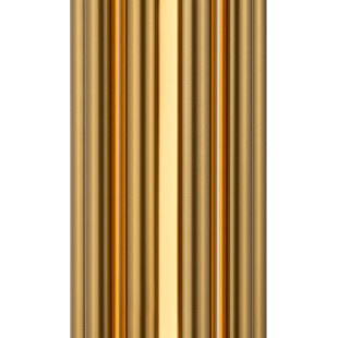Kinkiet pionowy modern Sonata LED 36cm mosiężny Maytoni