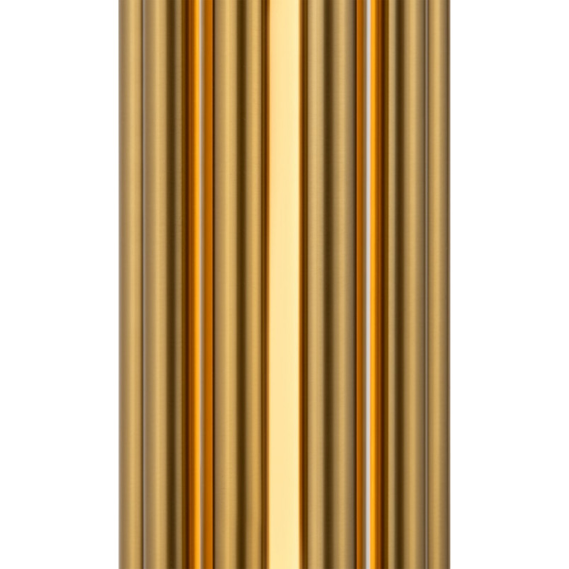 Kinkiet pionowy modern Sonata LED 36cm mosiężny Maytoni