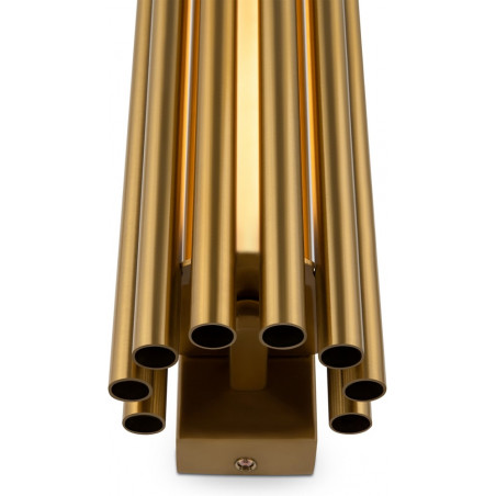 Kinkiet pionowy modern Sonata LED 36cm mosiężny Maytoni
