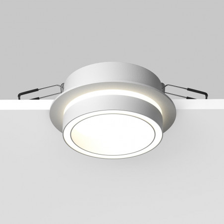 Lampa podtynkowa spot Orlo LED 10,5 cm biała Maytoni