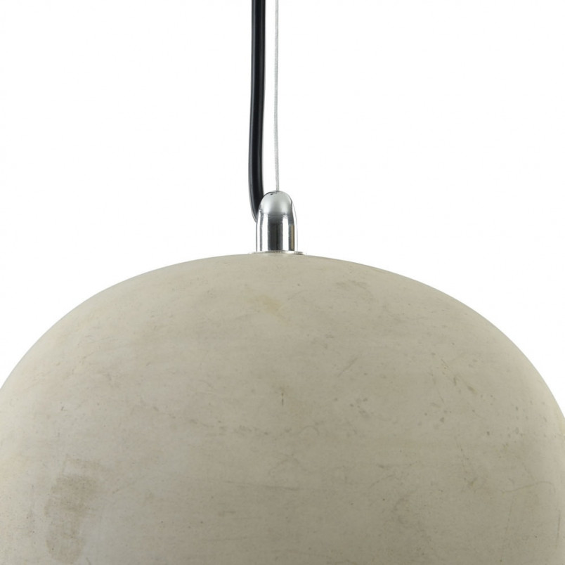 Lampa wisząca betonowa Broni 20cm szara Maytoni