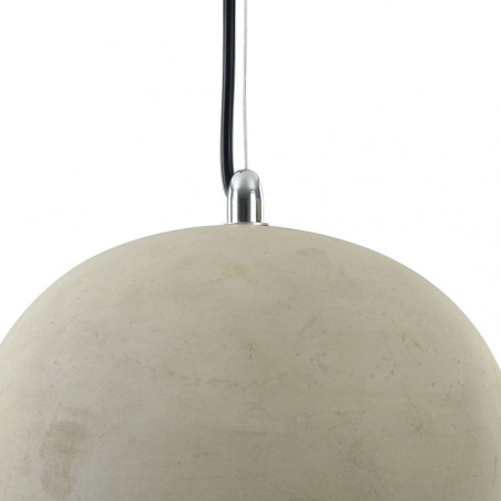 Lampa wisząca betonowa Broni 20cm szara Maytoni