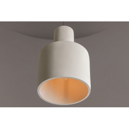 Lampa wisząca betonowa Broni 20cm szara Maytoni