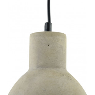 Lampa wisząca betonowa Broni 16cm szara Maytoni