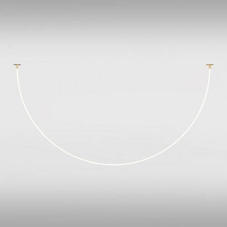 Lampa wisząca nowoczesna Tau LED 3000K 400cm złota Maytoni