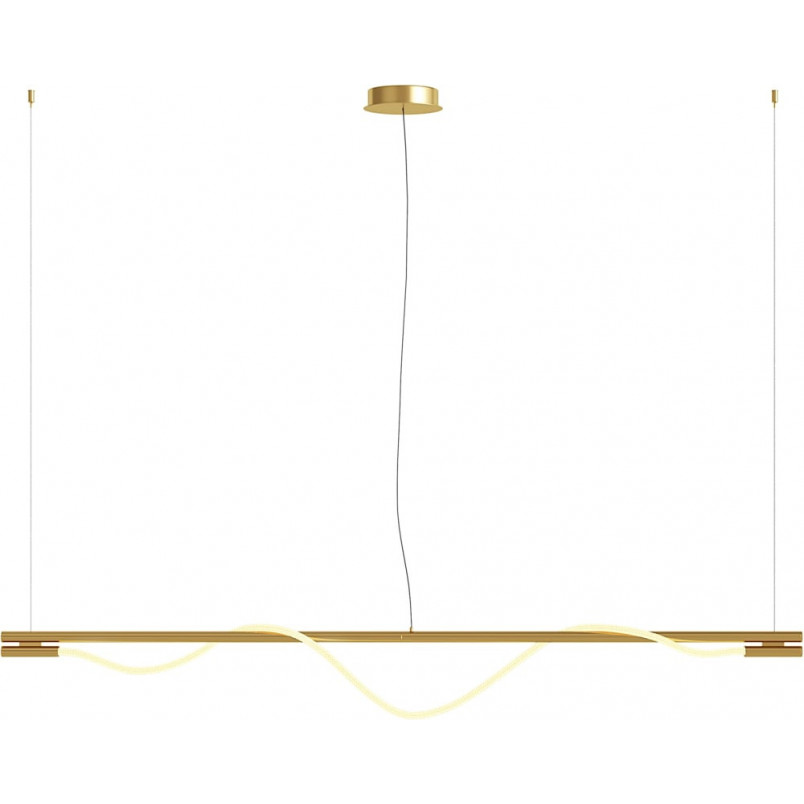 Lampa wisząca nowoczesna Tau LED 3000K 180cm złota Maytoni
