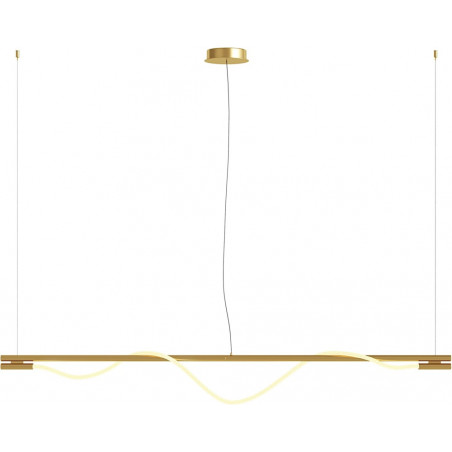 Lampa wisząca nowoczesna Tau LED 3000K 180cm złota Maytoni