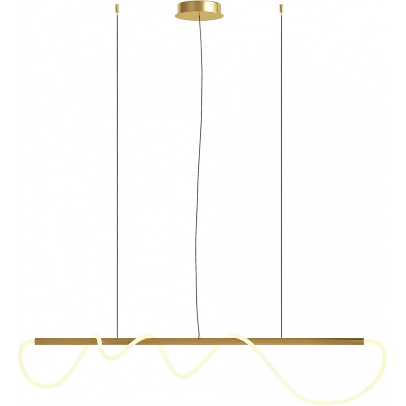 Lampa wisząca nowoczesna Tau LED 3000K 140cm złota Maytoni