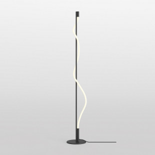 Lampa podłogowa nowoczesna Tau LED 3000K czarna Maytoni
