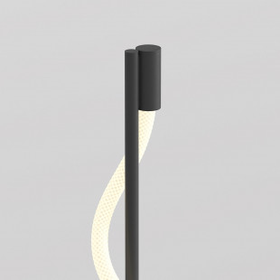 Lampa podłogowa nowoczesna Tau LED 3000K czarna Maytoni