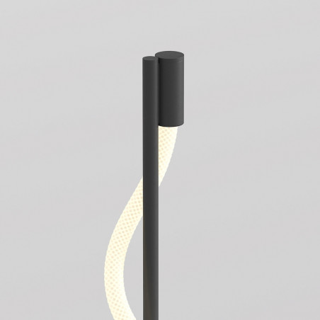 Lampa podłogowa nowoczesna Tau LED 3000K czarna Maytoni