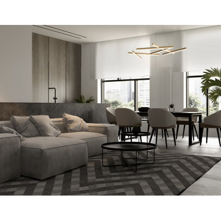 Lampa wisząca nowoczesna Line LED 3000K 101cm złota Maytoni