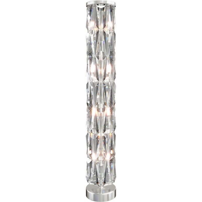 Lampa podłogowa kryształowa Puntes 126,5cm chromowana Maytoni