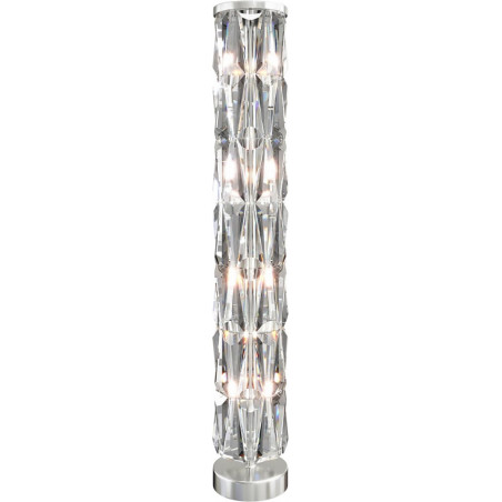 Lampa podłogowa kryształowa Puntes 126,5cm chromowana Maytoni