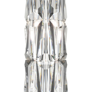 Lampa podłogowa kryształowa Puntes 126,5cm złota Maytoni