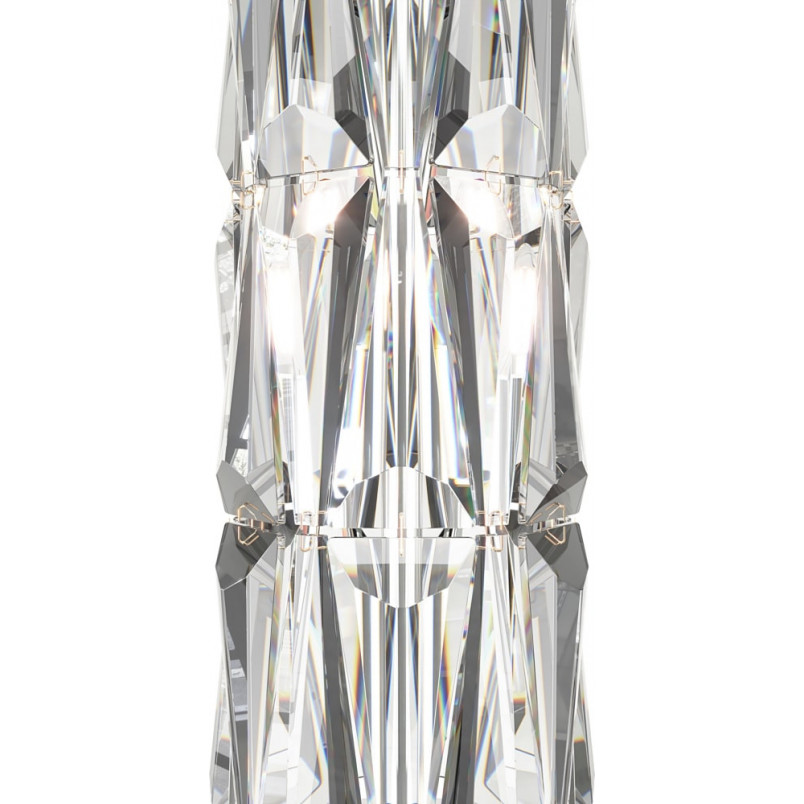 Lampa podłogowa kryształowa Puntes 126,5cm złota Maytoni