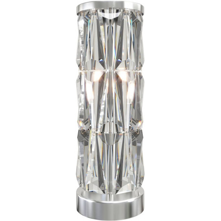 Lampa na komodę kryształowa Puntes 58cm chromowana Maytoni