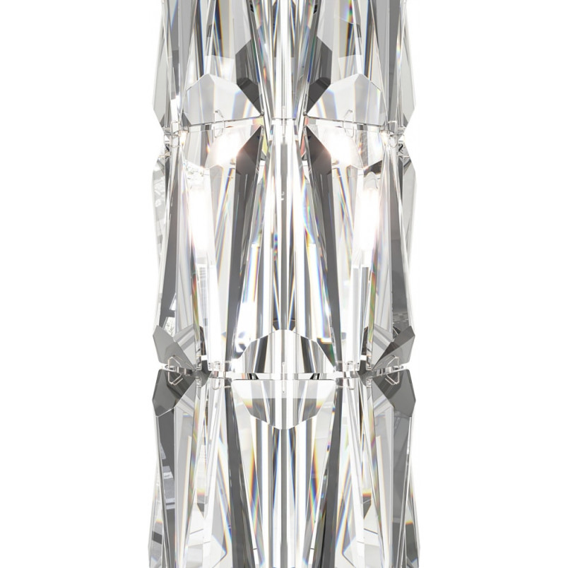 Lampa na komodę kryształowa Puntes 58cm chromowana Maytoni