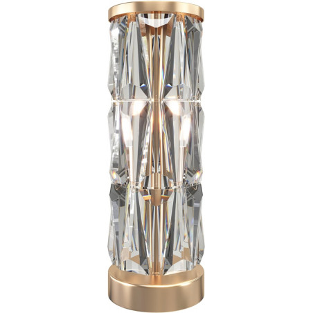Lampa na komodę kryształowa Puntes 58cm złota Maytoni