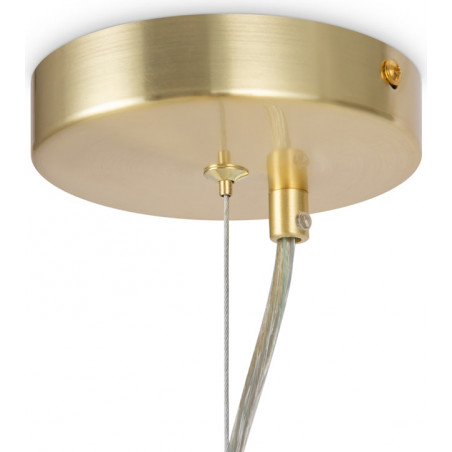 Lampa wisząca szklane kule Dallas XXIV biały / złoty Maytoni
