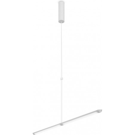 Lampa wisząca nad biurko Supersymmetry LED 4000K 88,6cm biała Maytoni